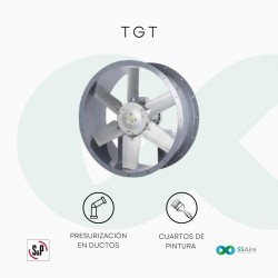 Tubular con helice de angulo modelo TGT/410009/10